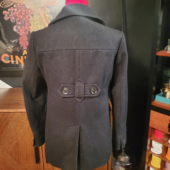 Wool Two Button Coat - Picture 2 of 2